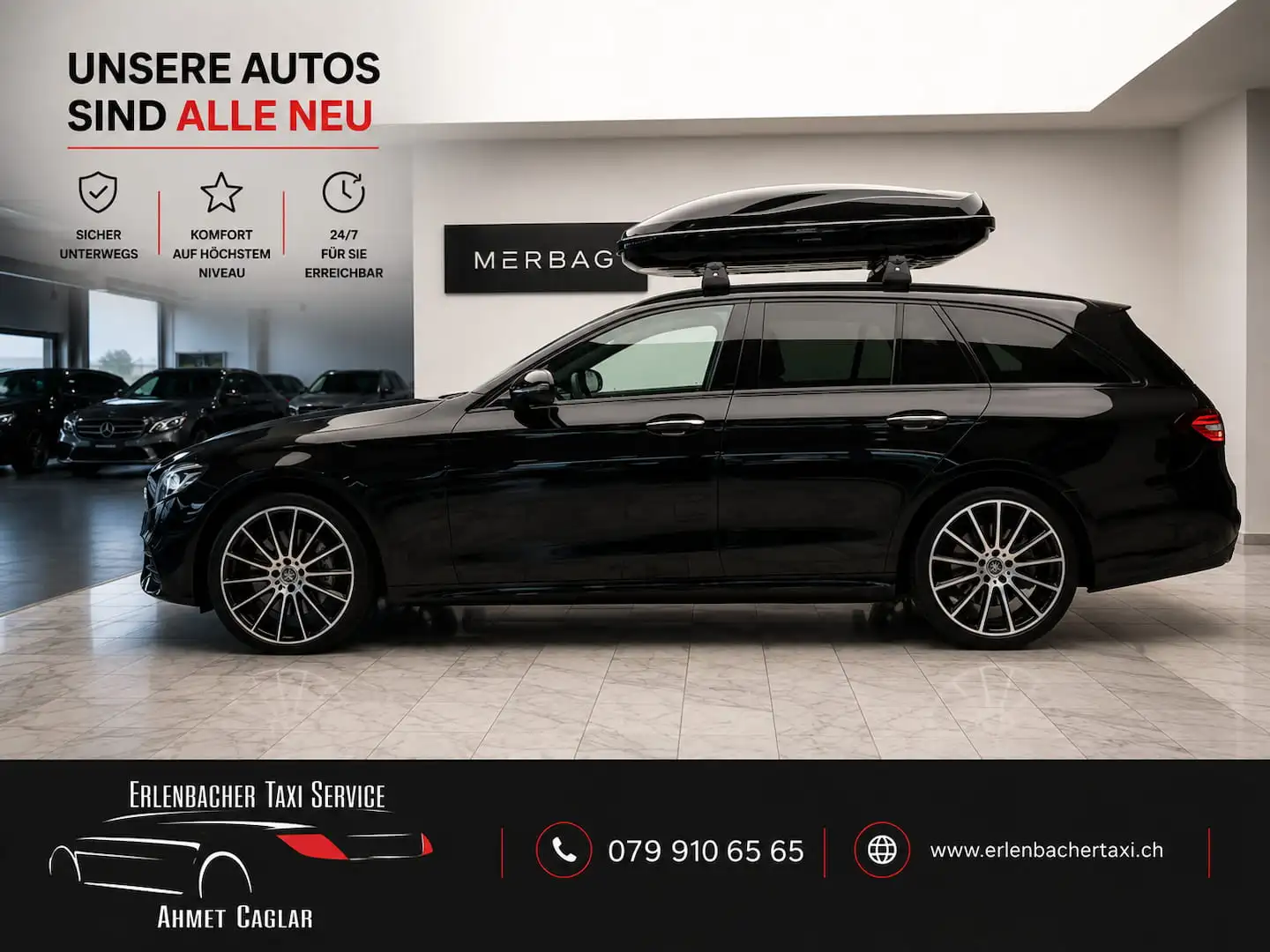 Erlenbacher Taxi Fuhrpark - Unsere Autos sind alle neu